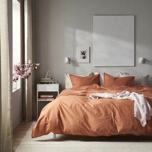 ÄNGSLILJA Duvet cover & pillowcases, Full/Queen (Double) Size